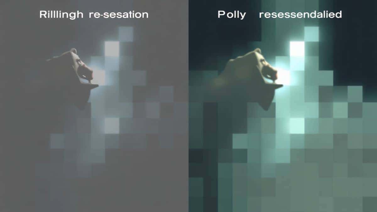 Side by side comparison showing original high resolution image next to properly resized 128x128 version and poorly resized pixelated version with quality difference clearly visible